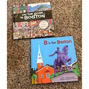 Common Worth Editions Two Boston Themed Children's Books